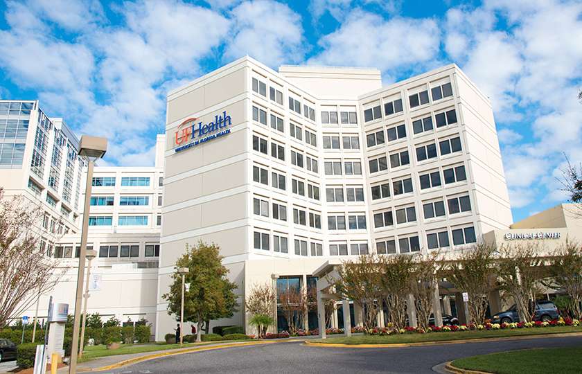 UF Health Jacksonville hospital in Jacksonville, Florida.